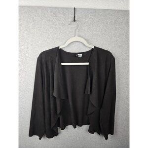 Divided Women's Soft Black Cardigan Size L